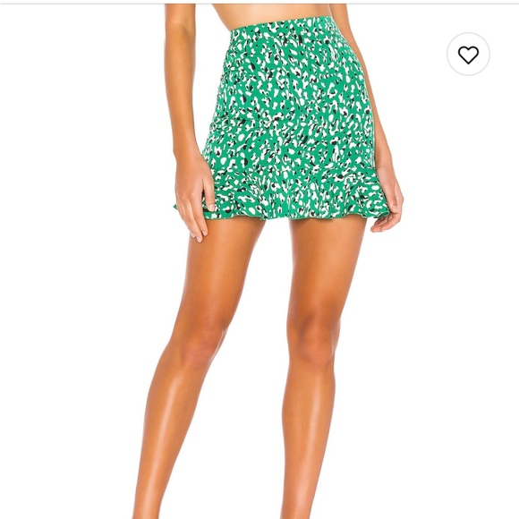 Superdown Kelly Ruffle Mini skirt size small - Picture 2 of 5